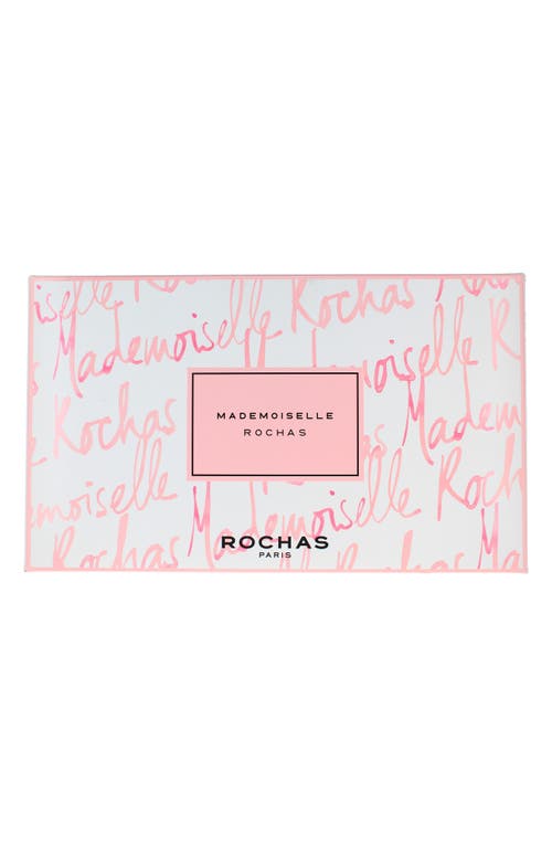 Rochas Mademoiselle Eau De Parfum 3-piece Gift Set $150 Value In Transparent