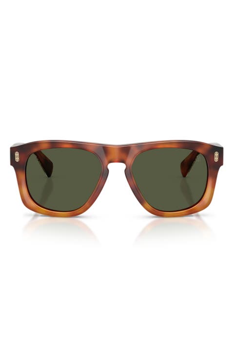 Alke 53mm Rectangular Pillow Sunglasses