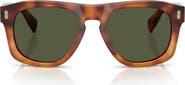 Brunello Cucinelli Alke 53mm Rectangular Pillow Sunglasses
