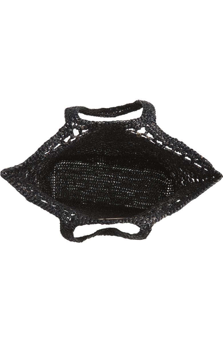 BTB Los Angeles Jayden Raffia Market Tote, Alternate, color,