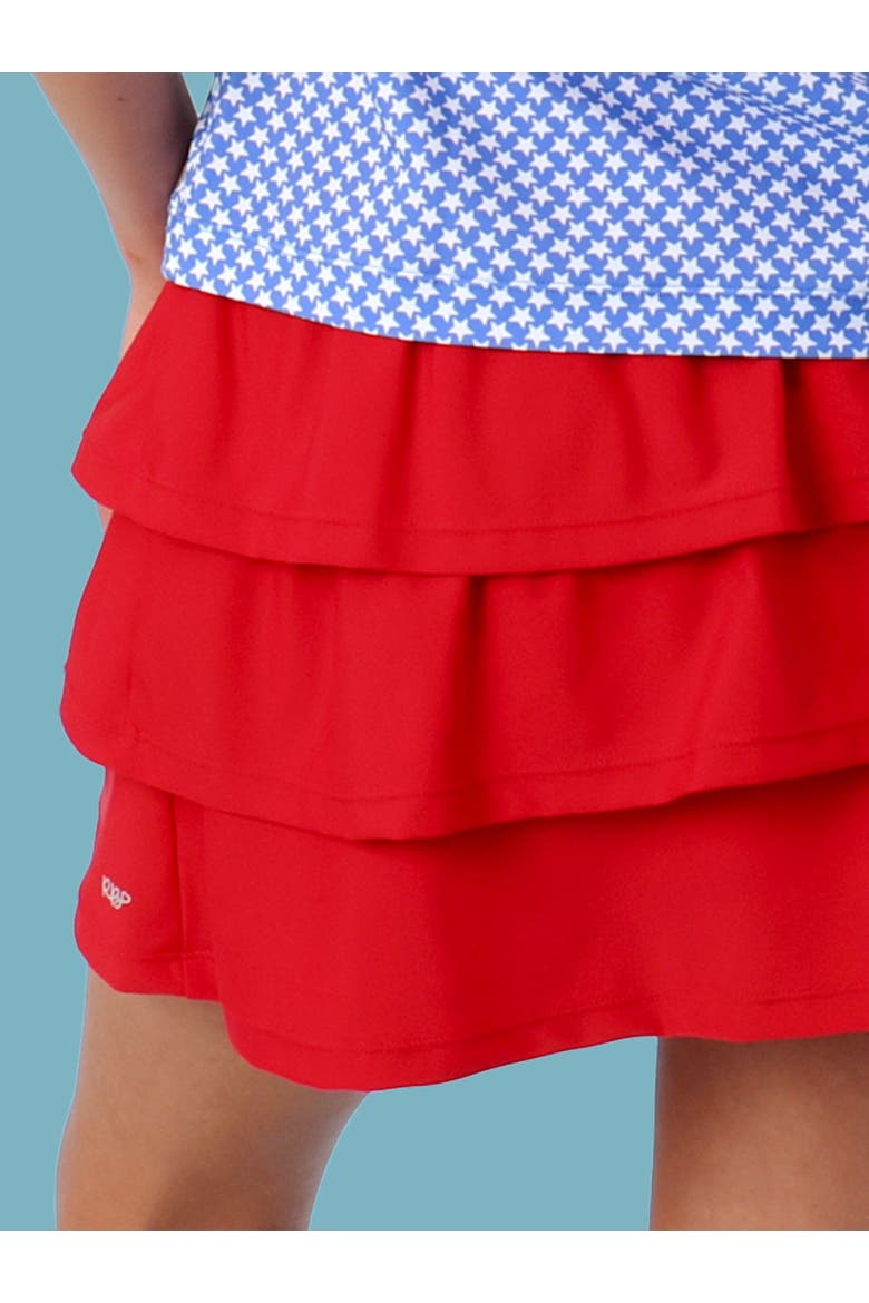 UPF50+ Active Skort, Alternate, color, Red