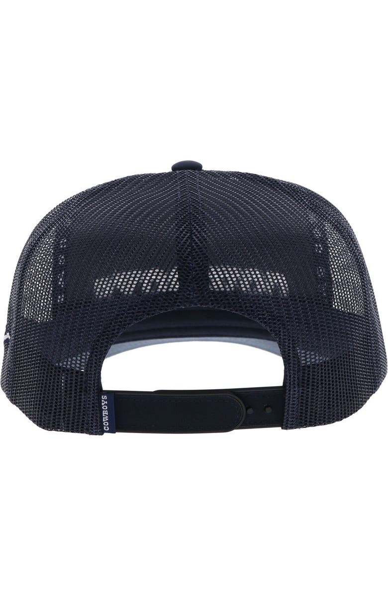 HOOEY Men's HOOey Navy Dallas Cowboys Wordmark Rope Trucker Adjustable Hat, Alternate, color, Navy