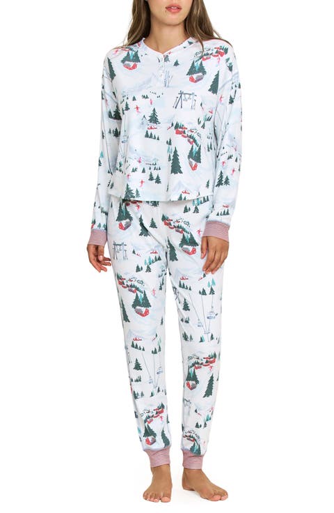 Cuddle Crew Henley Pajamas