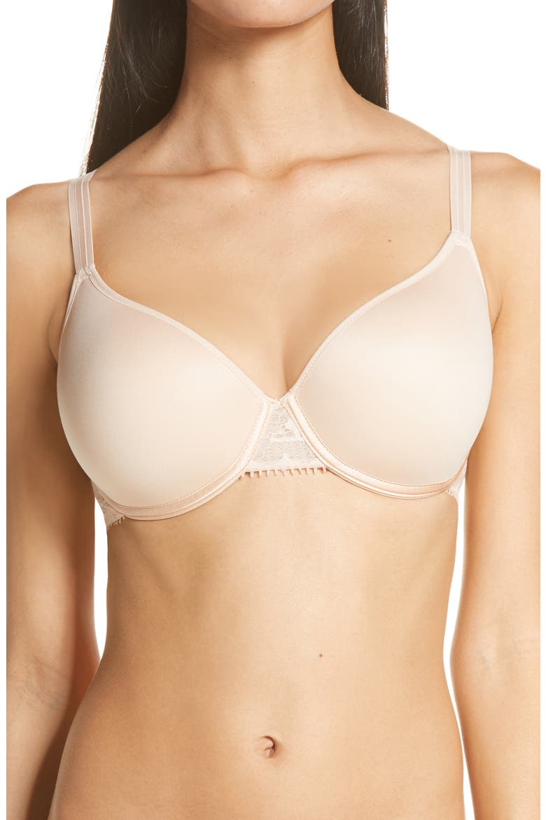 Day to Night Underwire T-Shirt Bra, Main, color, NUDE BLUSH