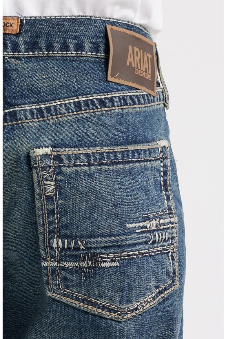 M5 Adkins Slim Straight Jeans, Alternate, color, LENNOX