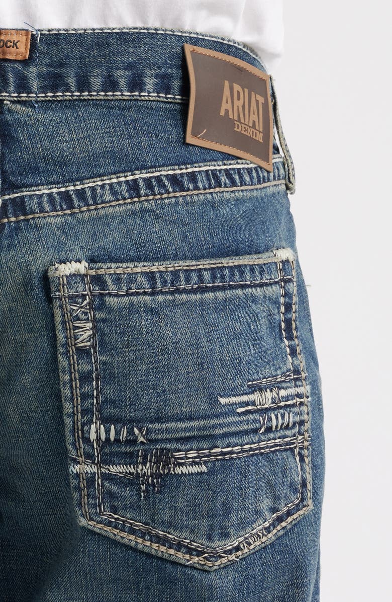 Ariat M5 Adkins Slim Straight Jeans, Alternate, color, Lennox