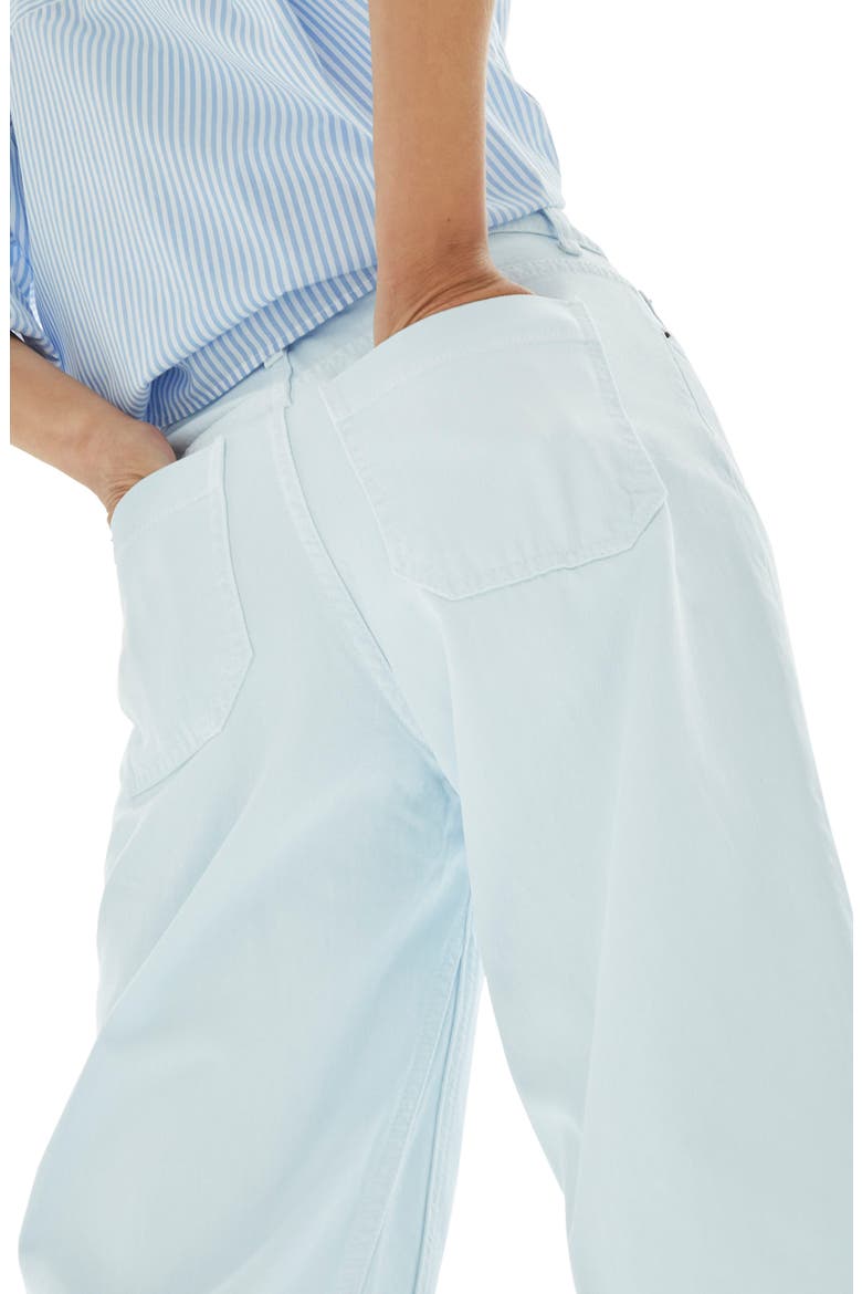 Pale Blue Crop Wide Leg Jeans, Alternate, color, LIGHT BLUE