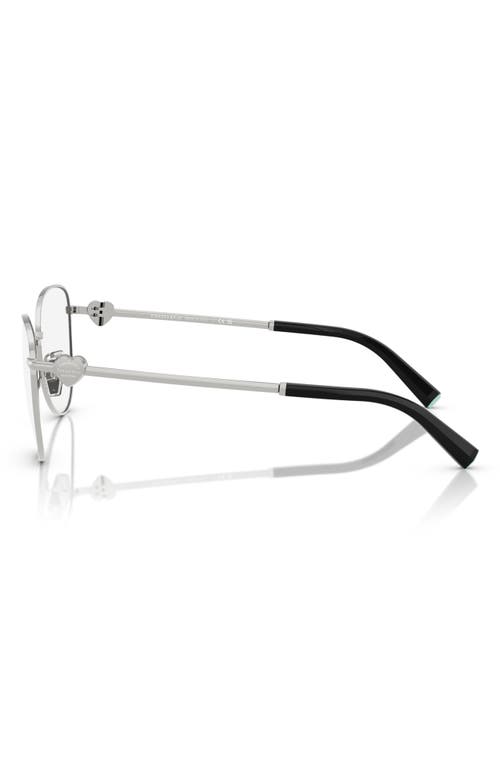 Tiffany & Co . 54mm Pilot Optical Glasses In Silver