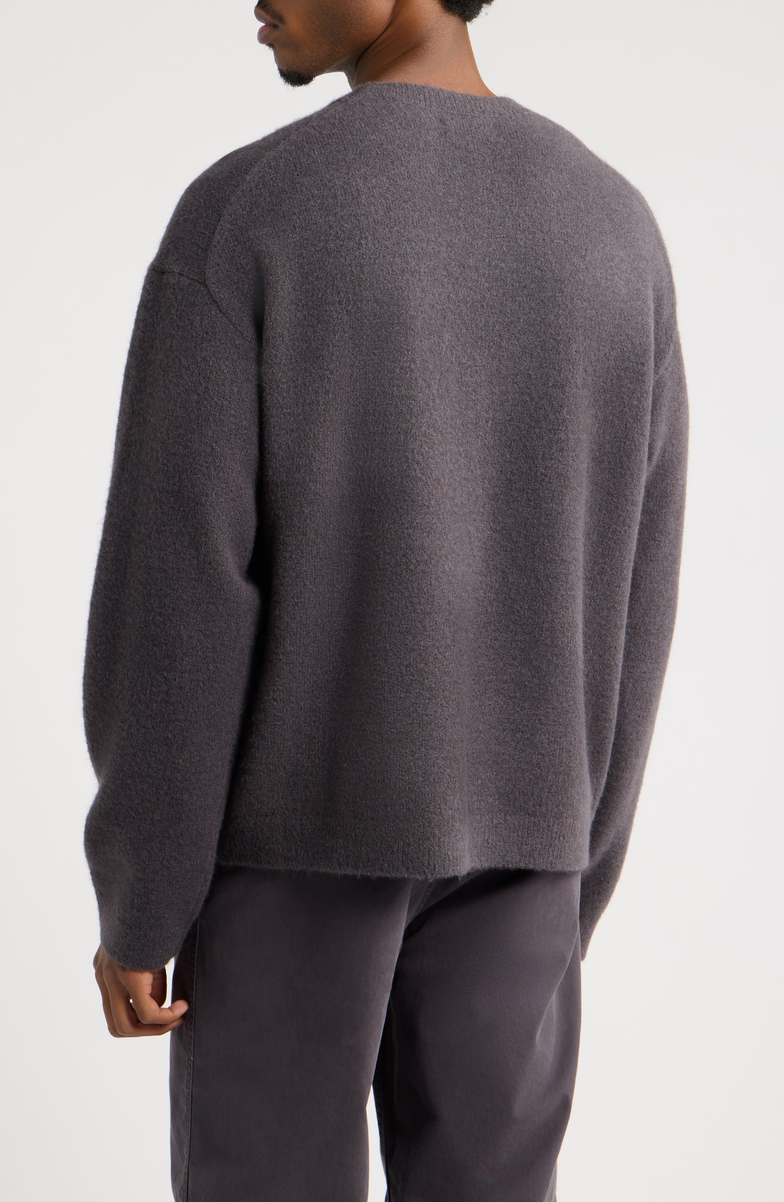 BP. Fuzzy Crewneck Sweater (Men) | Nordstrom