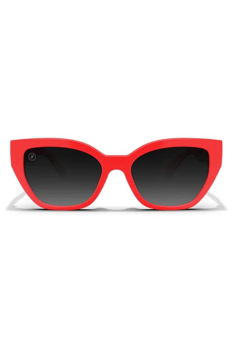 Jade 53mm Polarized Cat Eye Sunglasses