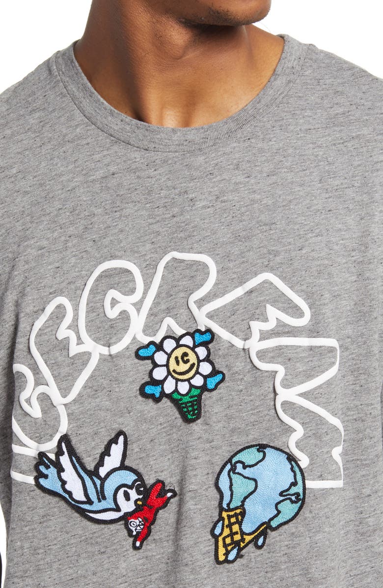 ICECREAM Men's Rising Appliqué Graphic Tee, Alternate, color, 