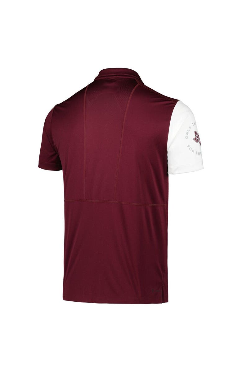 adidas Men's adidas Maroon Texas A&M Aggies AEROREADY Polo, Alternate, color, Maroon