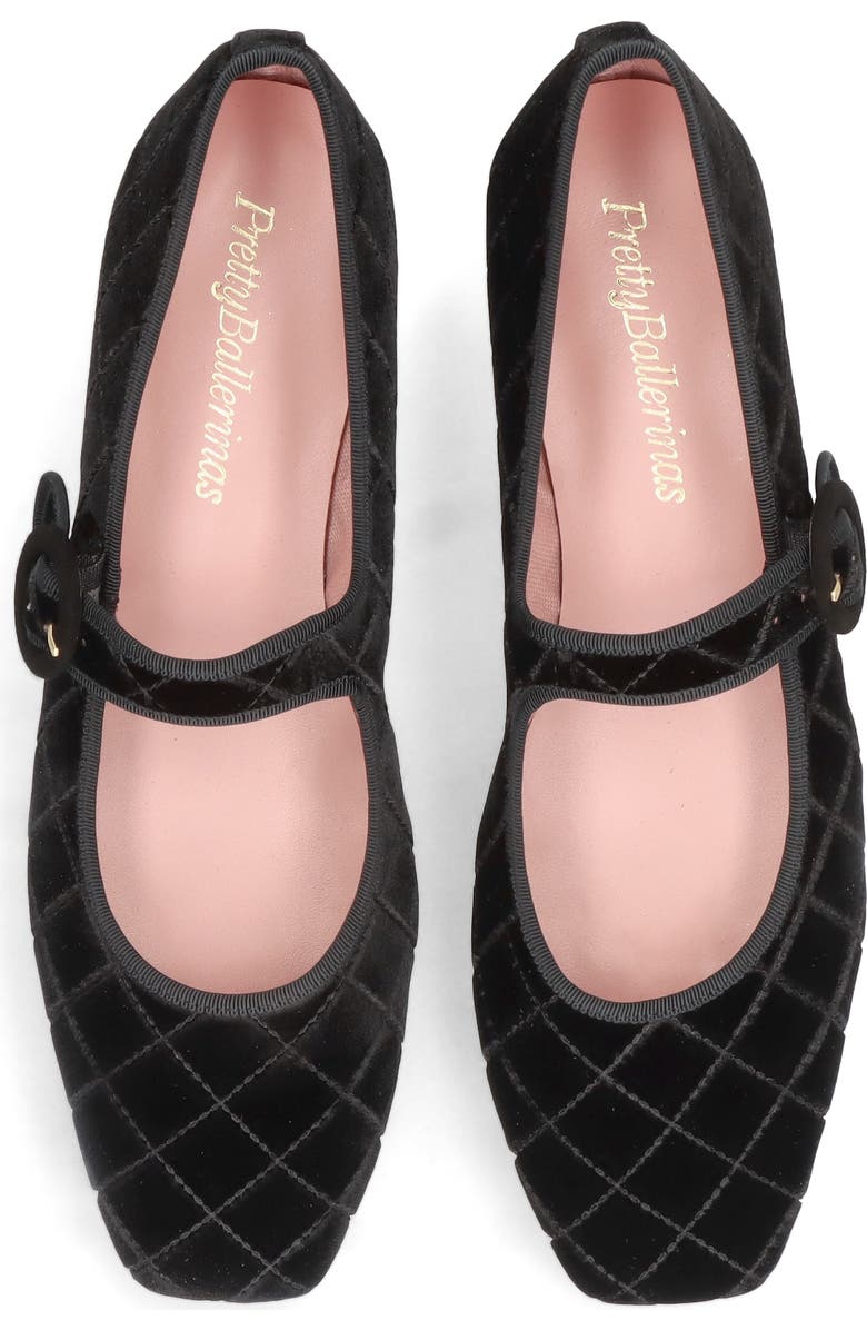 Pretty Ballerinas Square toe Mary Jane, Alternate, color, Black