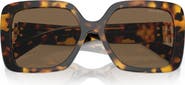Miu Miu 56mm Square Sunglasses