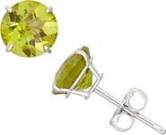 FUZION CREATIONS Amethyst Stud Earrings