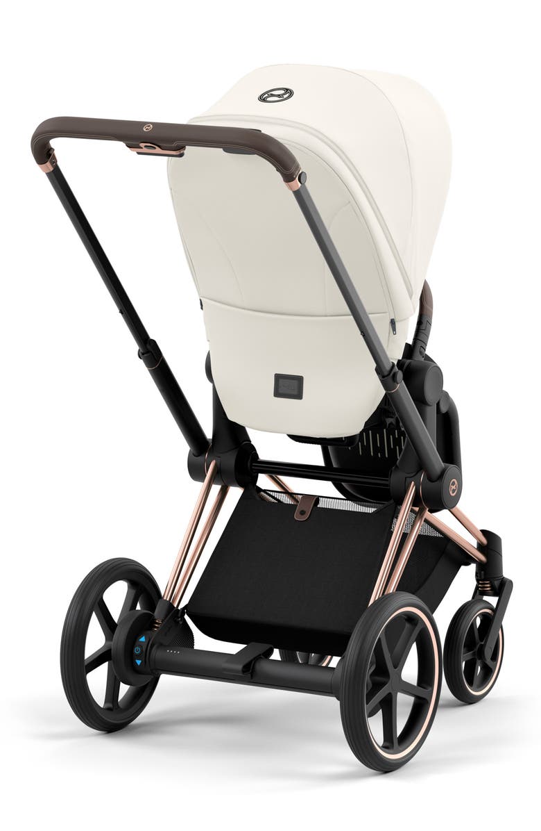 CYBEX e-PRIAM 2 Electronic Smart Stroller, Alternate, color, Off White