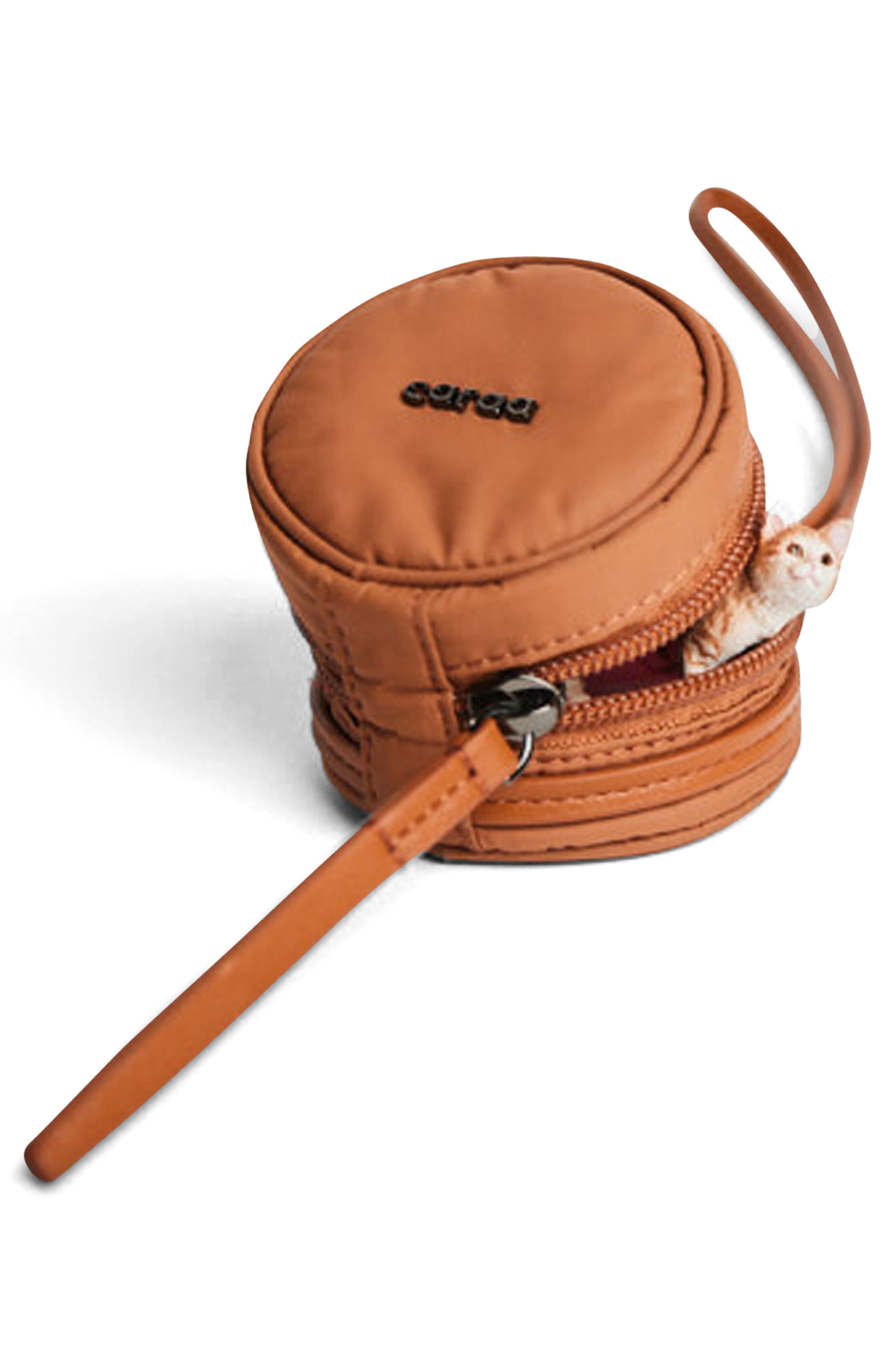 Caraa Pacifier Pod, Alternate, color, Clay