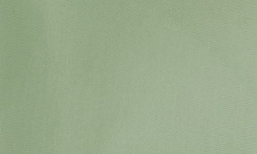 Kut From The Kloth Gaia Pleat Hem Short Sleeve Button-up Top In Olive
