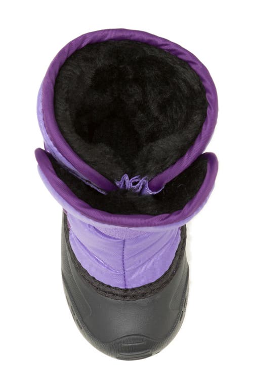 Kamik Kids' Snowbug 5 Waterproof Faux Fur Lined Boot In Paisley Purple