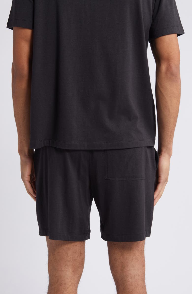 Lunya Slumberknit<sup>™</sup> Lounge Shorts, Alternate, color, Immersed Black