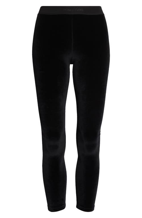 Tom Ford Signature Stretch Leggings In Black
