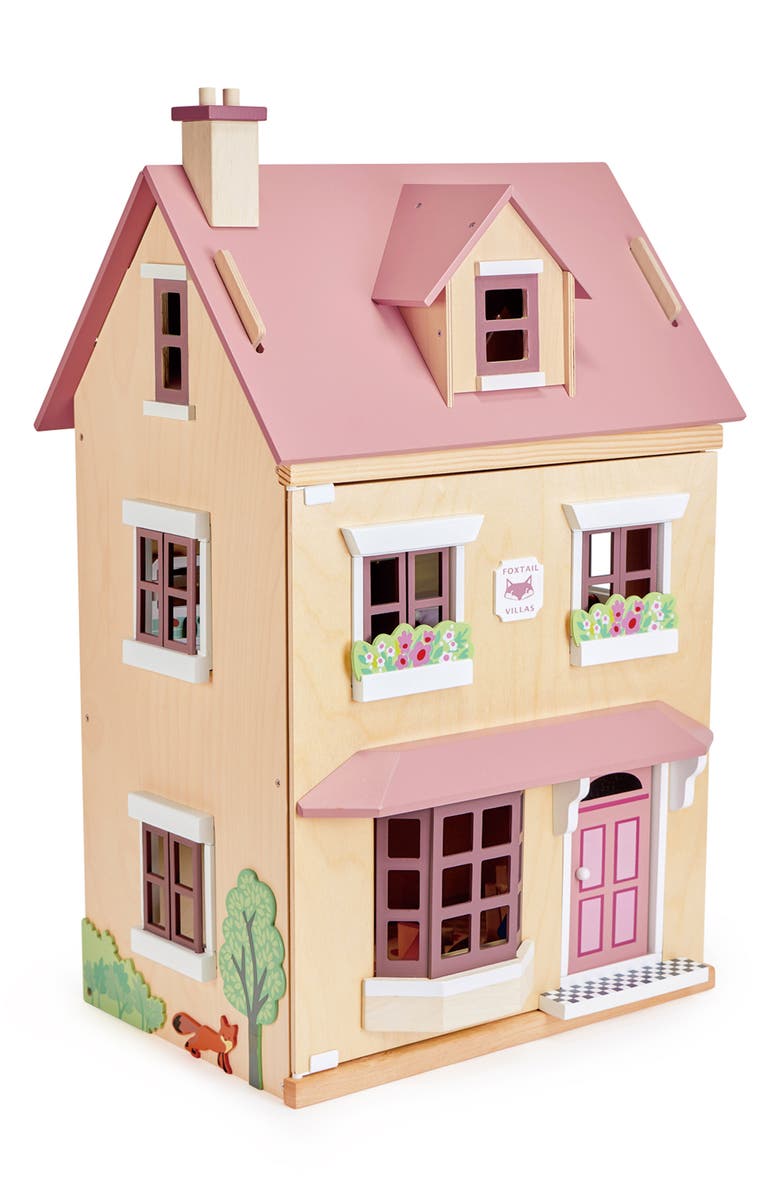 Tender Leaf Toys Foxtail Villa Dollhouse, Main, color, Multi