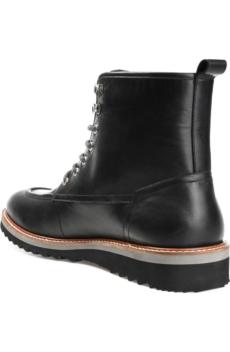 Thomas & Vine THOMAS AND VINE Mitchell Leather Moc Toe Ankle Boot, Alternate, color,