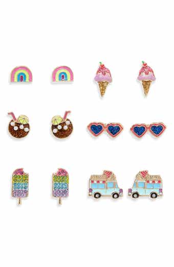 6-Pack Ice Treat Assorted Stud Earrings