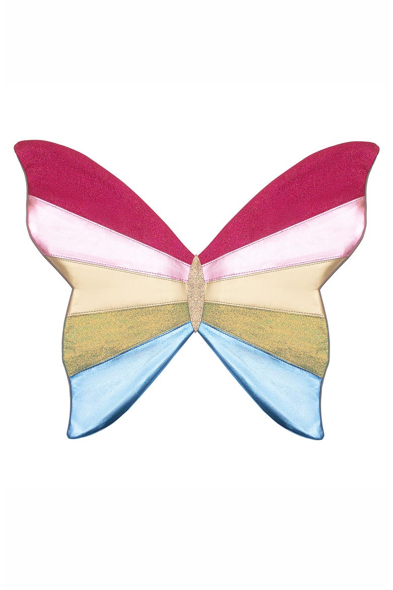 Kids' Rainbow Intergalactic Wings, Main, color, BRIGHT PINK