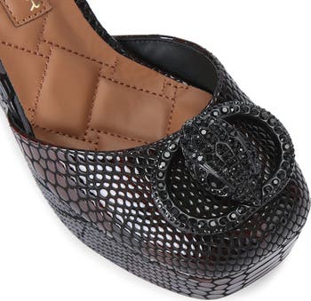 Chelsea Ankle Strap Platform Pump