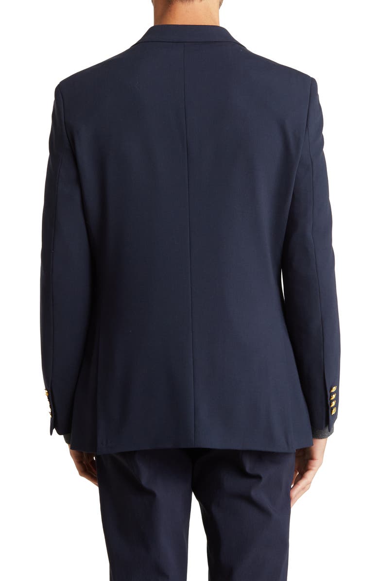 Nautica Branford Navy Blazer, Alternate, color, Solid Navy/ Metal