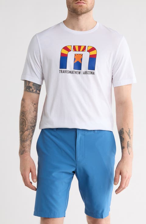 Desert Man Cotton Graphic T-Shirt