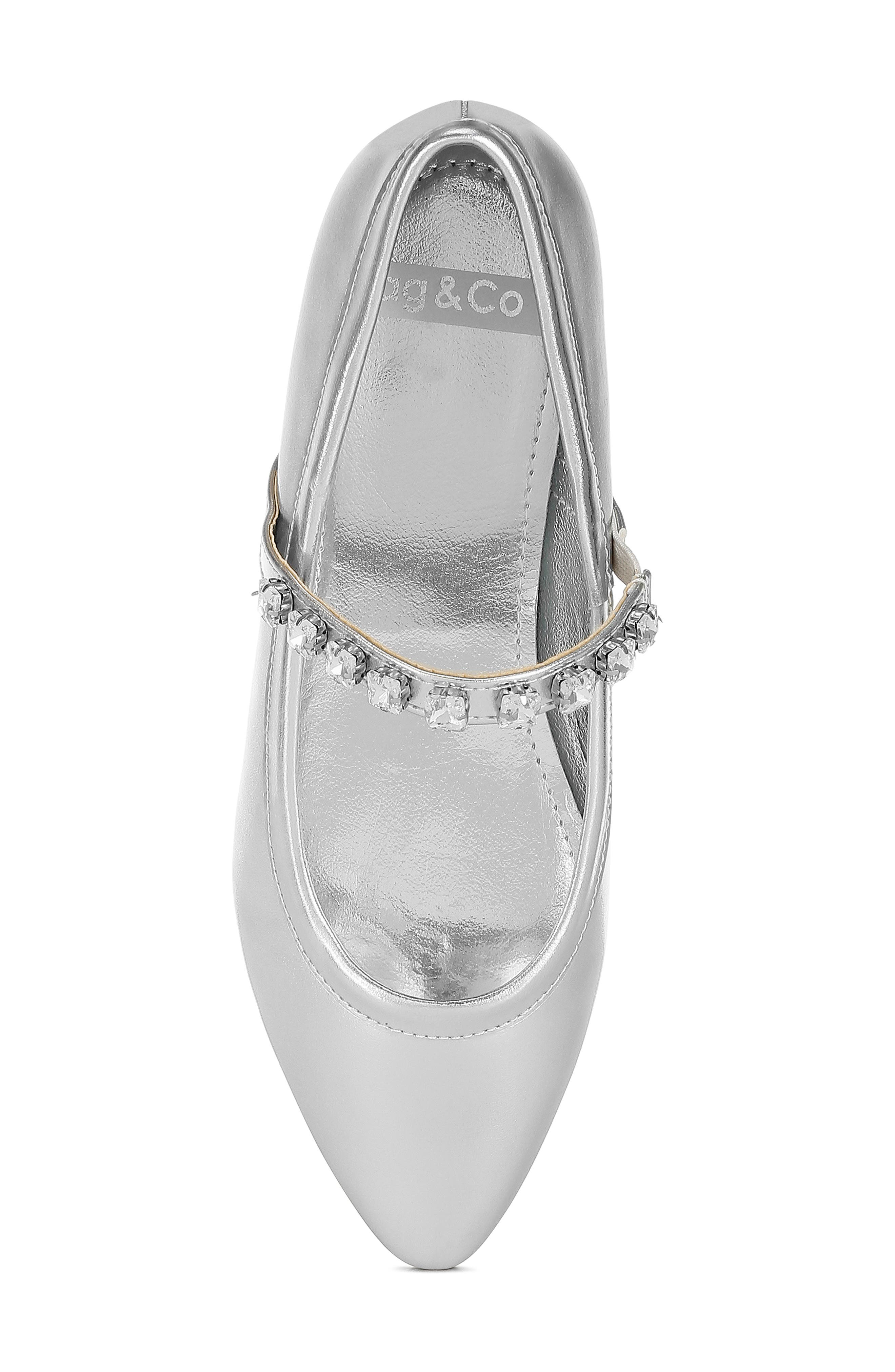 Rag & Co Gloxinia Water Repellent Pointed Toe Flat, Alternate, color, 