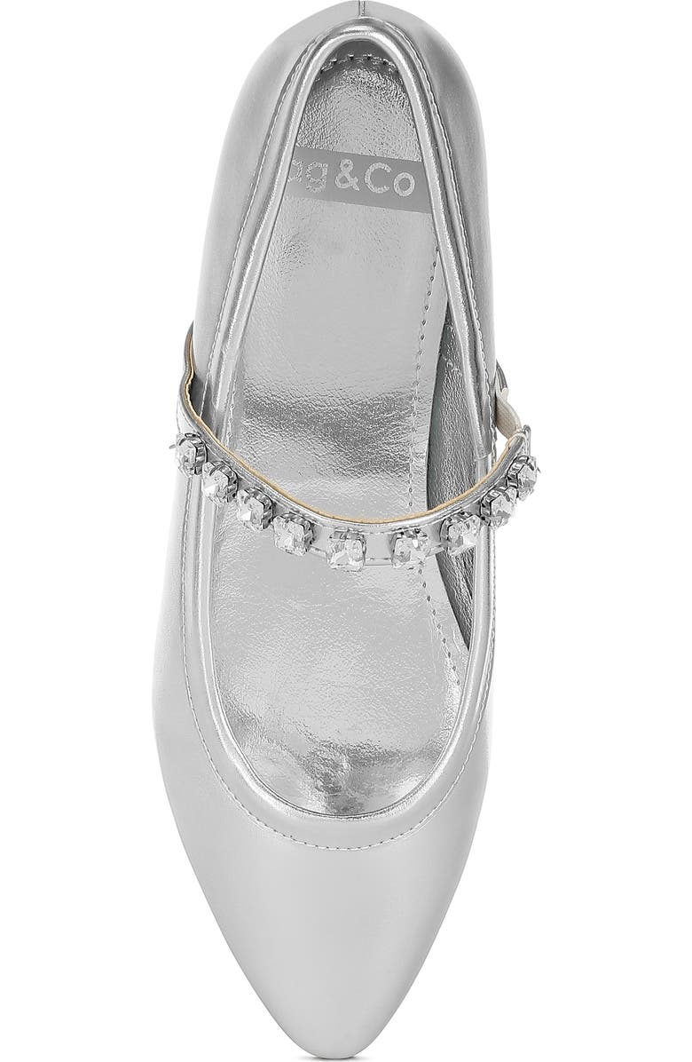 Rag & Co Gloxinia Water Repellent Pointed Toe Flat, Alternate, color,