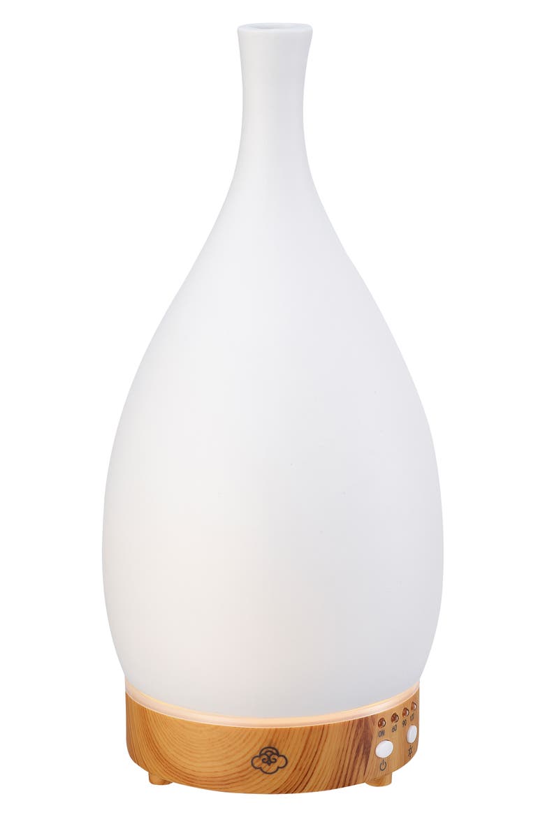 Zodiac Teardrop Scentilizer Diffuser, Main, color, WHITE