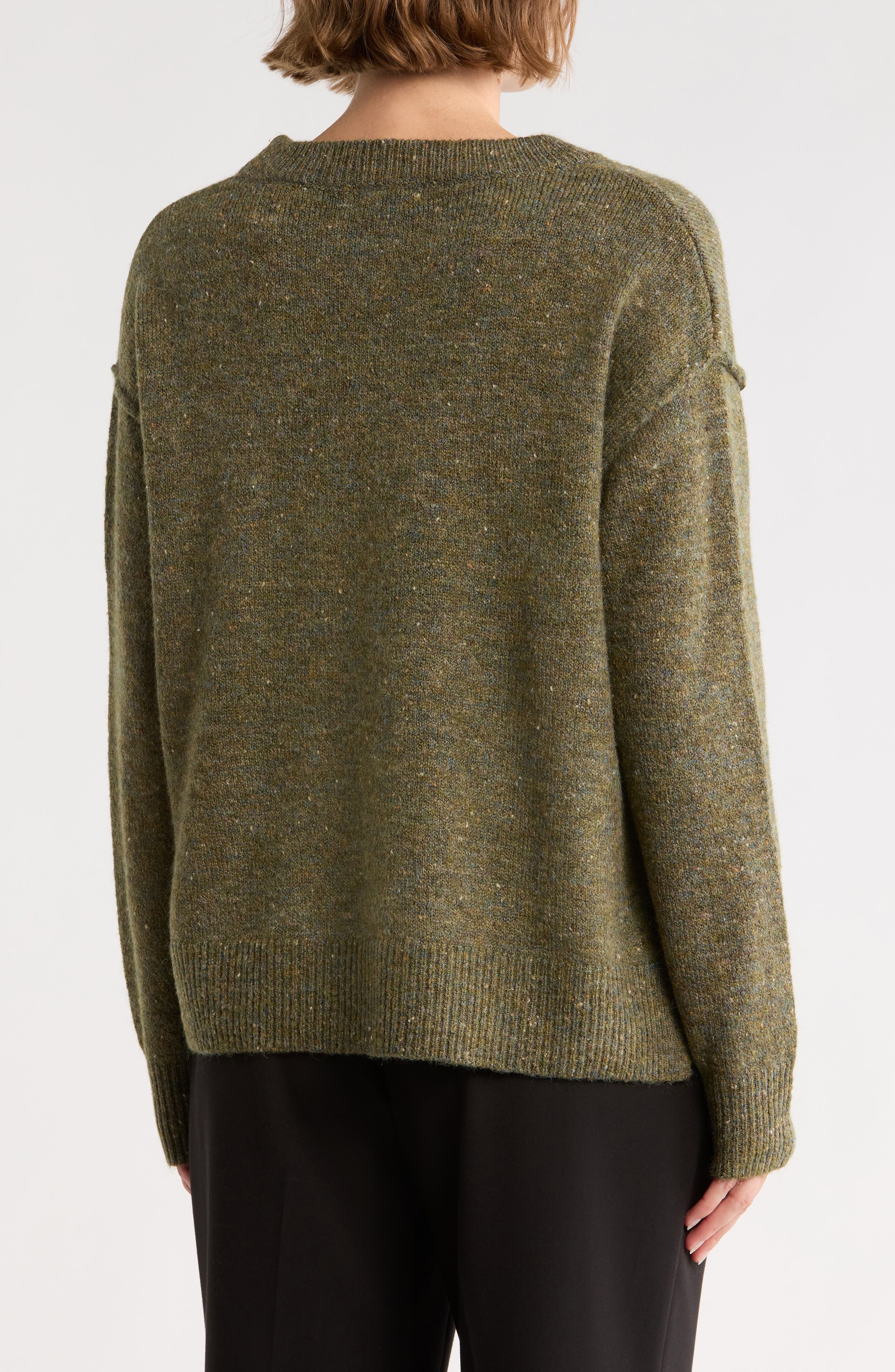 Drop Shoulder Sweater - image 4