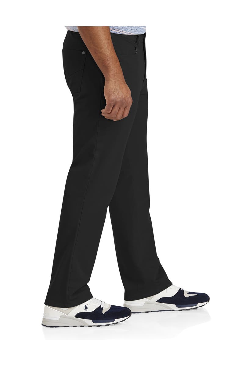 True Nation by DXL 5-Pocket Everyday Stretch Twill Pants, Alternate, color, Midnight Black