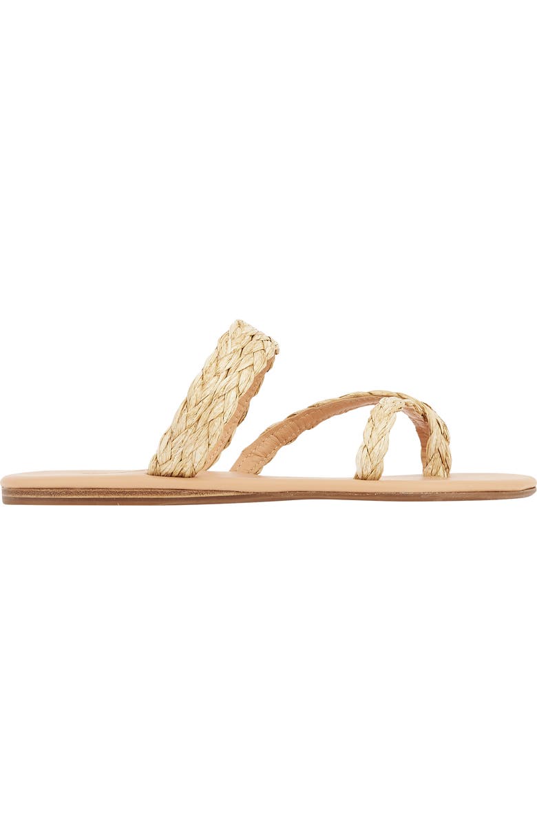 Ancient Greek Sandals Daphnae Raffia Sandal, Alternate, color, Natural