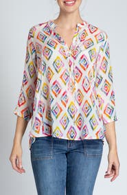 APNY Tie Neck Top