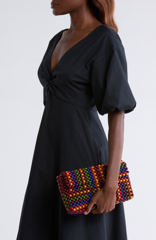 Staud Timmy Beaded Shoulder Bag