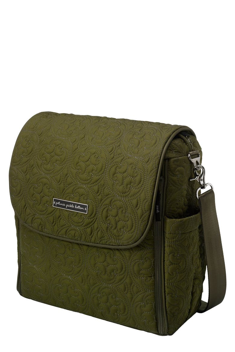 'Embossed Boxy' Backpack Diaper Bag, Main, color, REGENTS PARK STOP