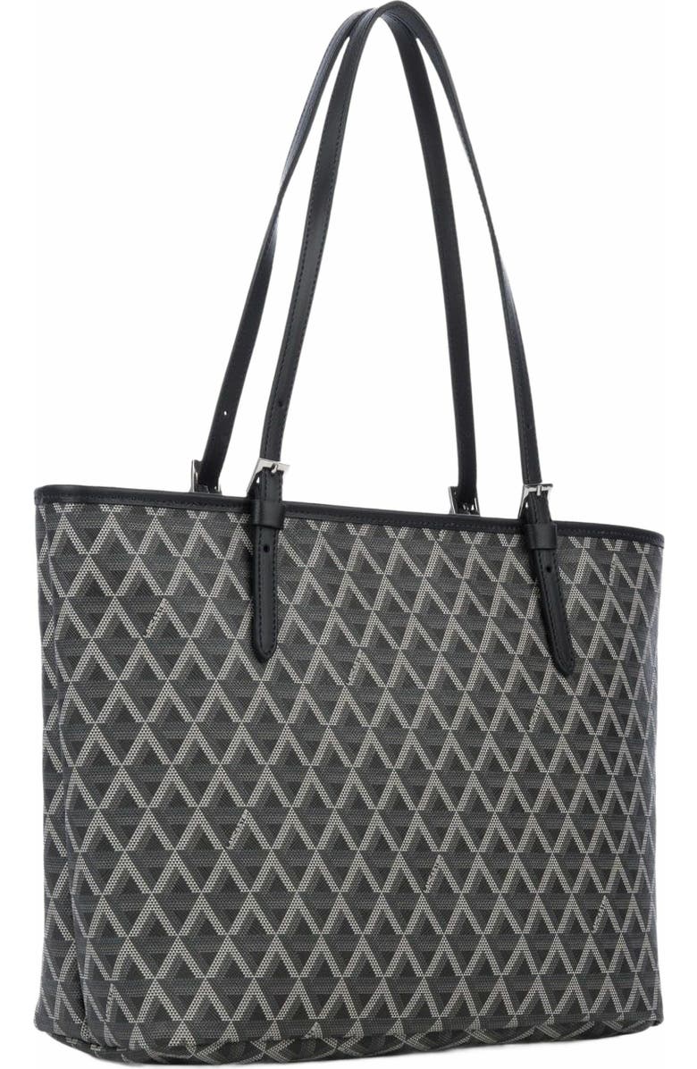 Lancaster Zipped Shoulder Tote Bag M Ikon, Alternate, color,