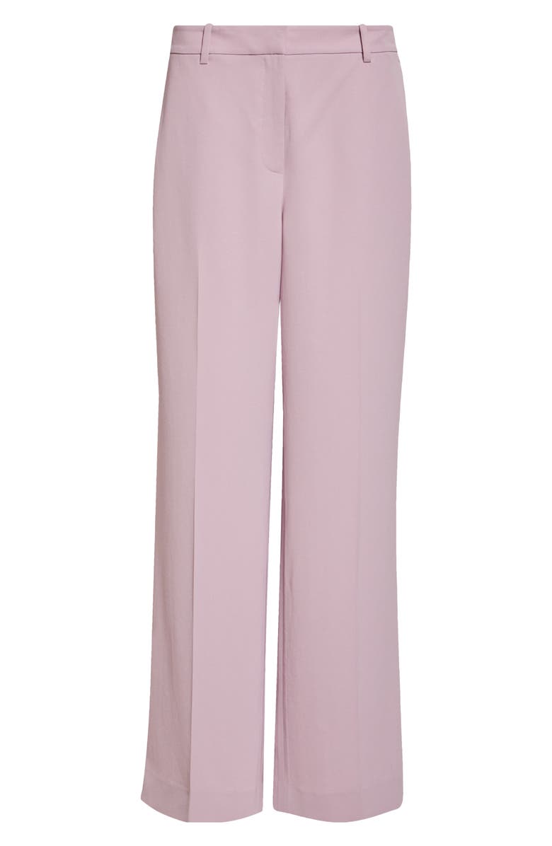 Lafayette 148 New York Gates Wide Leg Pants, Alternate, color, Lavender Tint