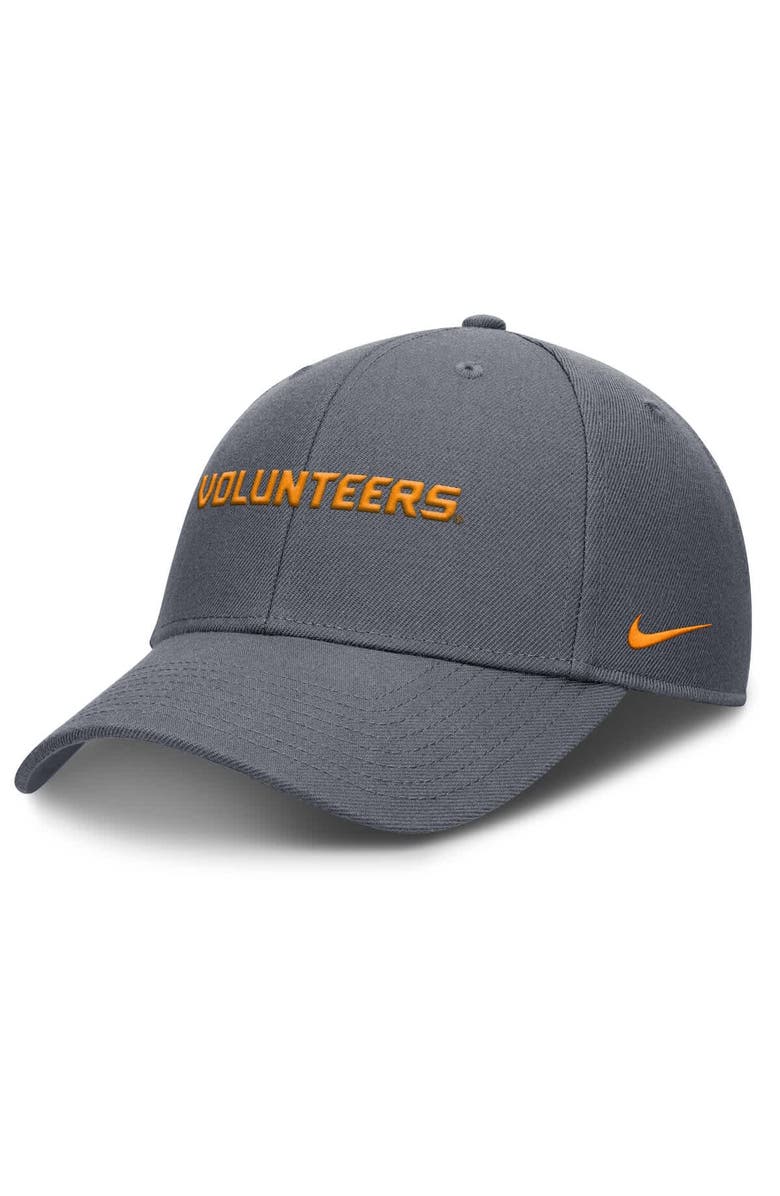 Nike Men's Nike Gray Tennessee Volunteers 2025 On-Field Rise Performance Adjustable Hat, Main, color,