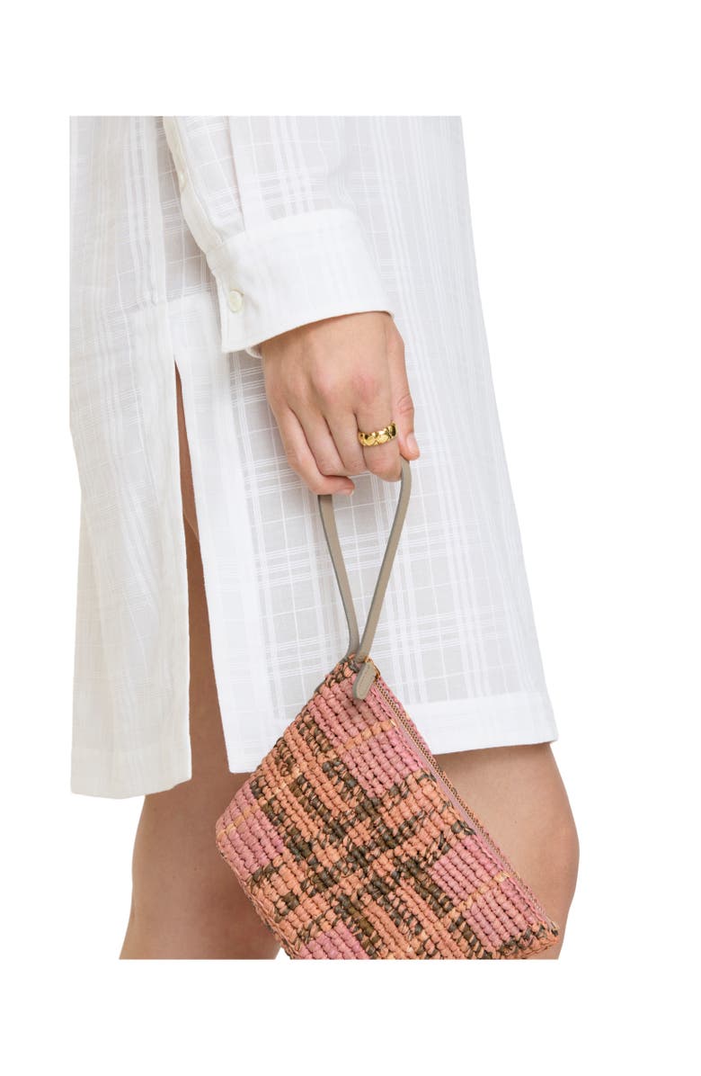 Burberry Margate Pouch, Alternate, color, Pink