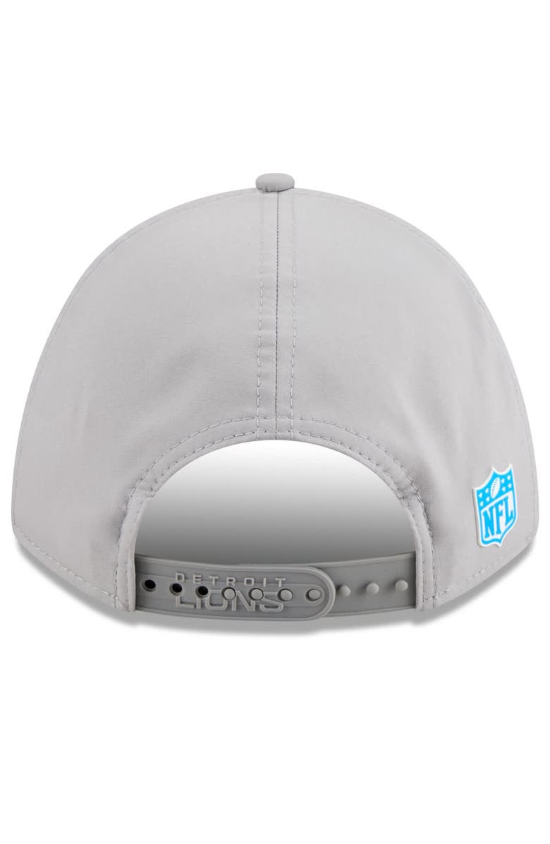 New Era Men's New Era Gray Detroit Lions 2025 Sideline  M-Crown 9FORTY Adjustable Hat, Alternate, color, Gray