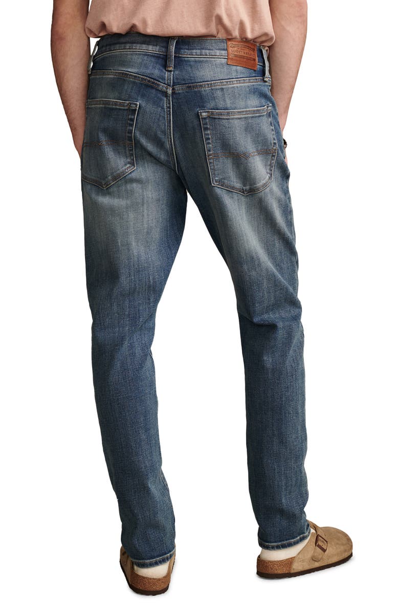 Lucky Brand 412 Athletic Slim Fit CoolMax<sup>®</sup> Jeans, Alternate, color, 