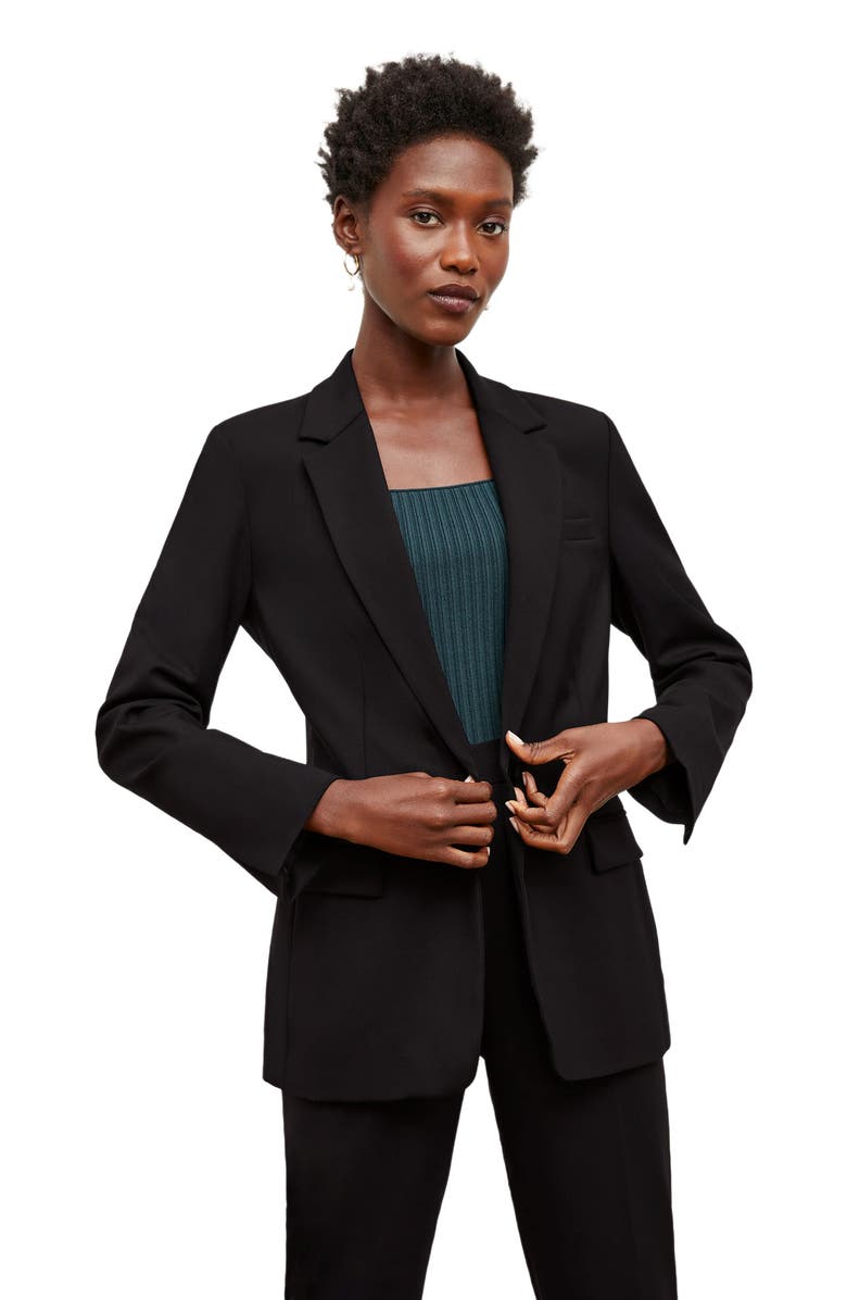 M.M.LaFleur Yiyan Blazer - Wool Twill, Main, color,