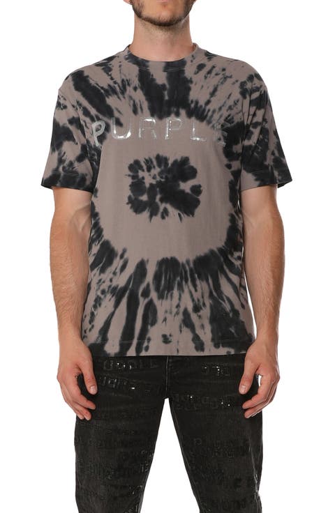 Sequin Logo Texture Jersey T-Shirt