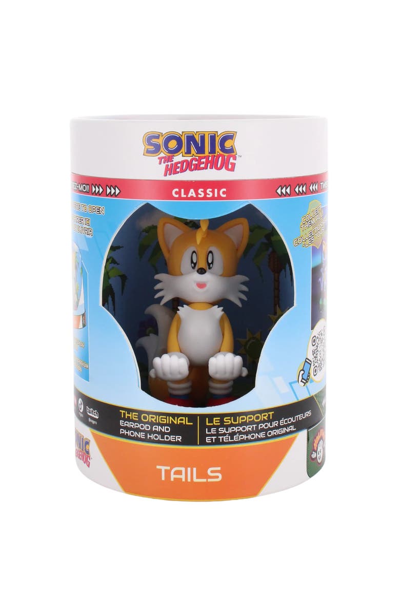 Exquisite Gaming Holdems Sega Tails Earbud & Phone Holder, Alternate, color, Multicolored